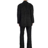 Elleme - Fluffy Tailored Jacket Black