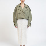 Elleme - Cropped Trench Coat/Khaki