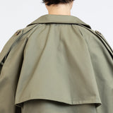 Elleme - Cropped Trench Coat/Khaki