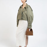 Elleme - Cropped Trench Coat/Khaki