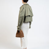 Elleme - Cropped Trench Coat/Khaki