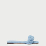 Roeffler Randall - Joanna Blue Denim Braided Sandal