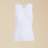 The Johnnie Top in White