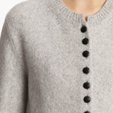 Khaite - Josette Cardigan in Dove