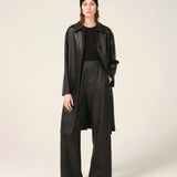 FFORME - JOSS Leather Raglan Coat