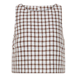 Posse - JOY TOP - CHOCOLATE PLAID