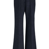 GABRIELA HEARST - Jones Pant in Midnight Double-Face Winter Silk