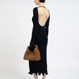 Elleme - Long Sleeve Knit Dress/Black