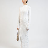 Elleme - Knit Turtleneck Dress/White