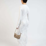 Elleme - Knit Turtleneck Dress/White