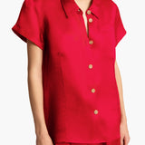 Khaite - Keefe Top in Raspberry