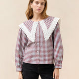 Roeffler Randall - Ken Collared Blouse