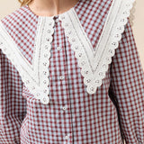 Roeffler Randall - Ken Collared Blouse