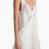 Khaite - Kenith Dress in Chalk