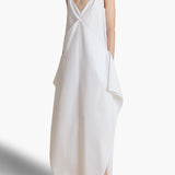 Khaite - Kenith Dress in White