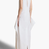 Khaite - Kenith Dress in White