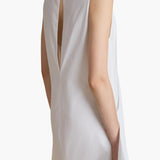 Khaite - Kenith Dress in White