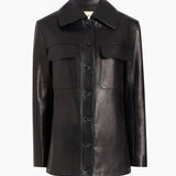 Khaite - Iana Jacket in Black Leather