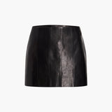 Khaite - Meelar Skirt in Black Leather