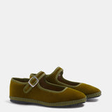 Le Monde Beryl - Kids Soft Mary Jane / Tobacco Velvet