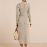 CULT GAIA - BESSIANA KNIT DRESS - FOG