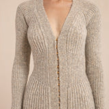 CULT GAIA - BESSIANA KNIT DRESS - FOG