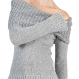 Elleme - Mohair Off Shoulder Jumper Grey