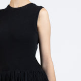 Elleme - Knit top With Fringe/Black