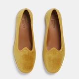 Le Monde Beryl - Kids Soft Venetian Slipper / Gold Velvet