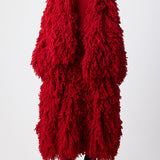 GABRIELA HEARST - Hargreaves Knit Scarf in Scarlet Red Virgin Wool Cashmere Silk