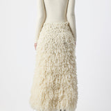 GABRIELA HEARST - Turner Knit Maxi Dress in Ivory Virgin Wool Cashmere Silk