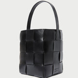 Roeffler Randall - Laith Black Woven Bucket Bag