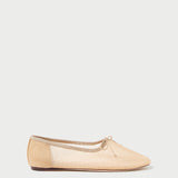 Roeffler Randall - Landon Caramel Mesh Ballet Flat