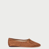 Roeffler Randall - Landon Nutmeg Moiré Ballet Flat