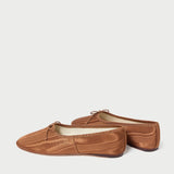 Roeffler Randall - Landon Nutmeg Moiré Ballet Flat