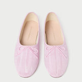 Roeffler Randall - Landon Pink Moiré Ballet Flat