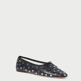 Roeffler Randall - Landon Black/Silver Ballet Flat