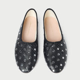 Roeffler Randall - Landon Black/Silver Ballet Flat