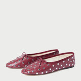 Roeffler Randall - Landon Wine/Silver Ballet Flat