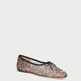 Roeffler Randall - Landon Leopard Mesh Ballet Flat