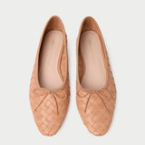 Roeffler Randall - Landry Honey Woven Ballet Flat