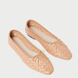 Roeffler Randall - Landry Honey Woven Ballet Flat