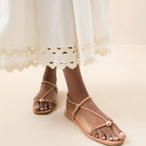 Roeffler Randall - Lara Dune Leather Sandal