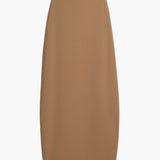 Khaite - Lauson Skirt in Khaki