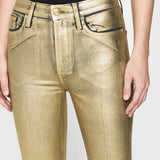 FRAME - Le Crop Mini Boot -- Gold Chrome