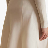 Khaite - Lenno Skirt in Natural