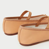 Roeffler Randall - Leonie Caramel Ballet Flat