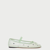 Roeffler Randall - Leonie Seafoam/Crystal Ballet Flat