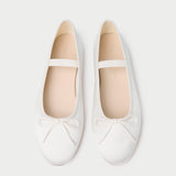 Roeffler Randall - Leonie Cream Ballet Flat