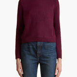 Khaite - Leta Sweater in Eggplant